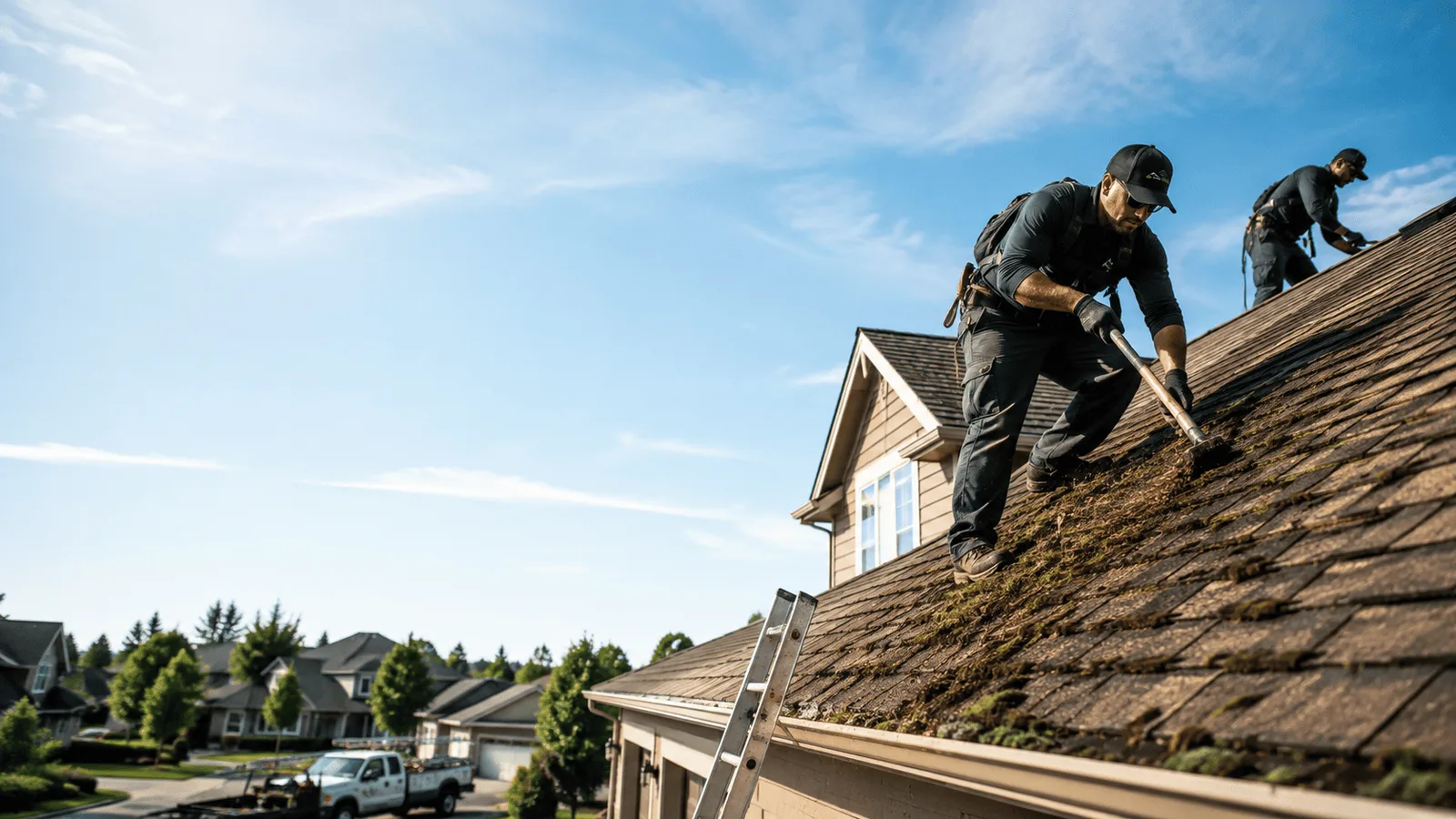 Roof Moss Removal in Greeneville, TN near me